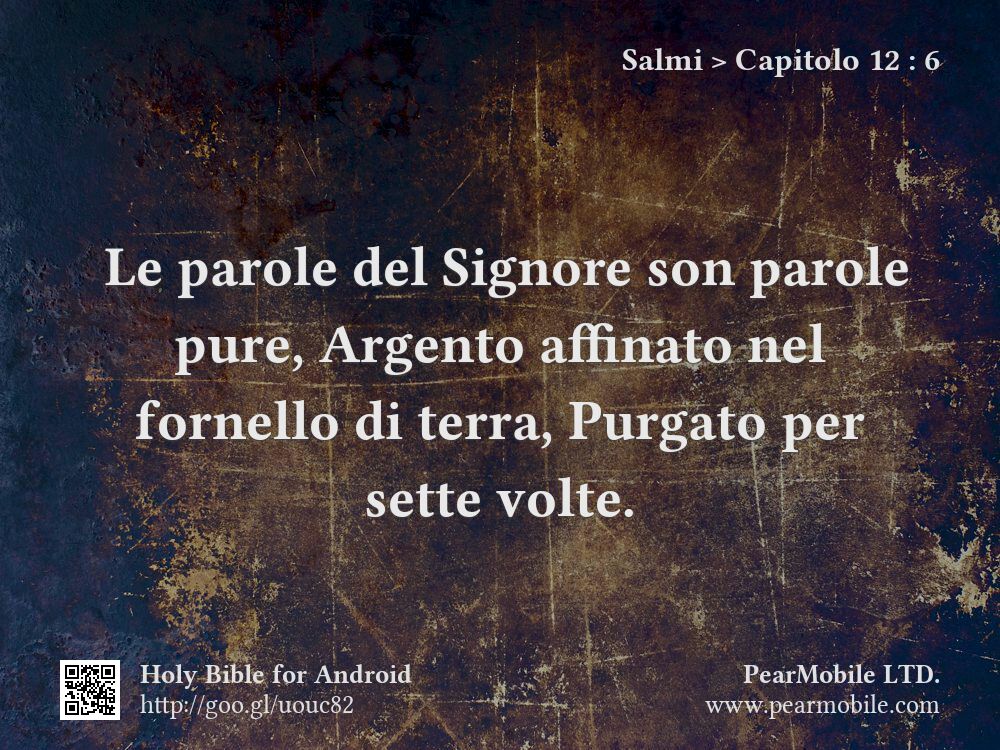 Salmi, Capitolo 12:6